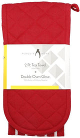 Oven Glove & Tea Towels - Set of 3