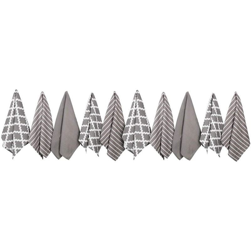 Grey / Pack of 10