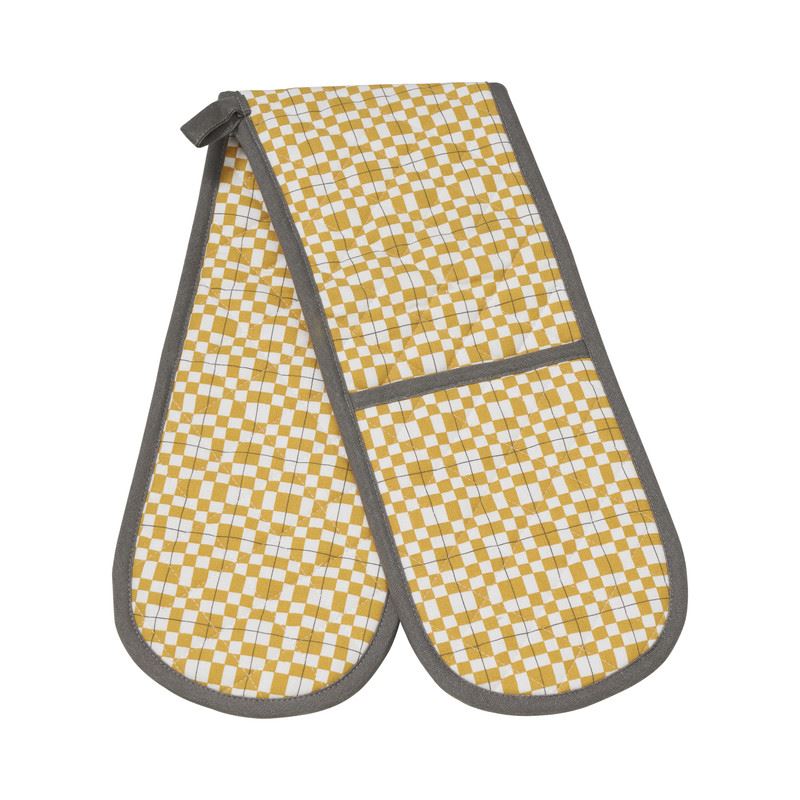 Double Oven Gloves 18x90cm