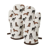 Set of 6 Kitchen Set - Tea Towels, Double Oven Gloves, Oven Gloves & Apron