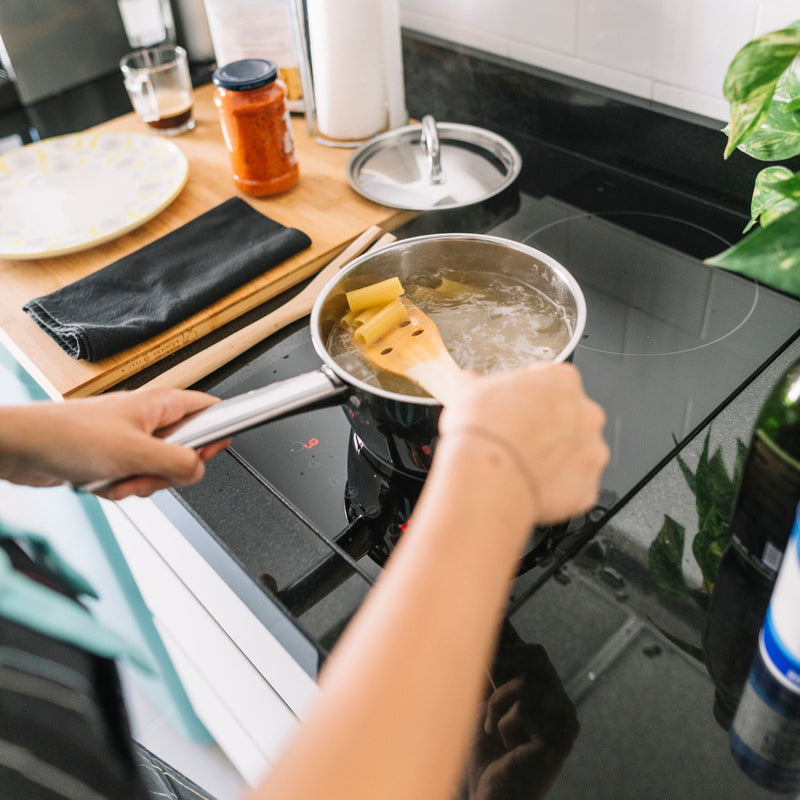Stainless Steel Sauce Pan with Glass Lid