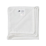 Reusable Cotton Napkin with Four Side Pom Pom Lace design (185 GSM)