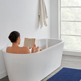 Non Slip Microfibre Fluffy Tufted Bath Mat