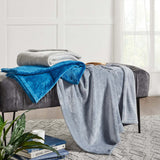 Ultra Soft Flannel Blanket / Throw Set - 200 GSM - 120 x 150 cm