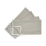 Reusable Cotton Napkin with Four Side Pom Pom Lace design (185 GSM)