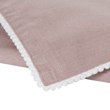 Reusable Cotton Napkin with Four Side Pom Pom Lace design (185 GSM)