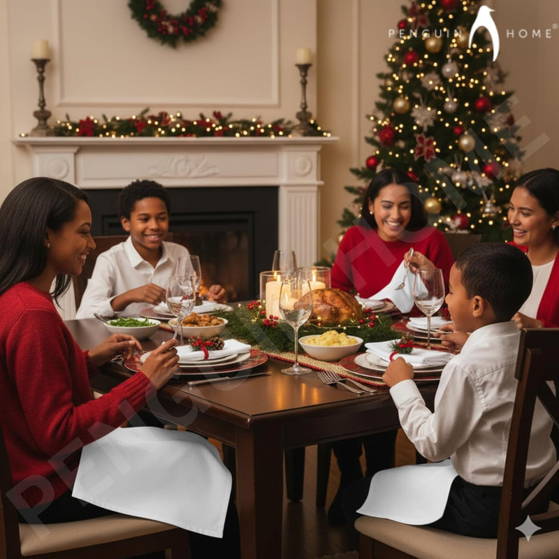 Reusable Cotton Napkins Set of 12