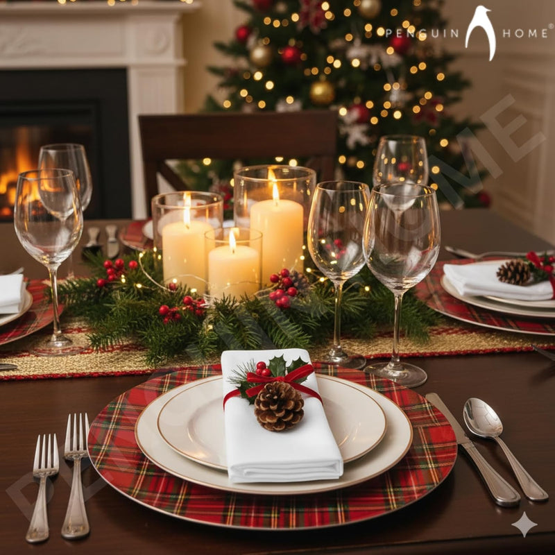 Reusable Cotton Napkins Set of 12