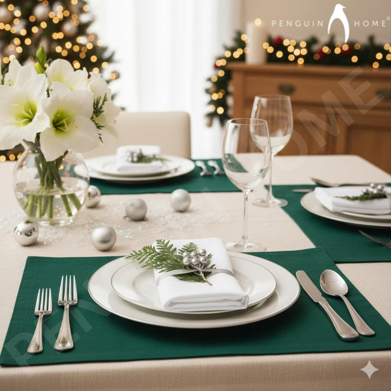 Reusable Cotton Napkins Set of 12