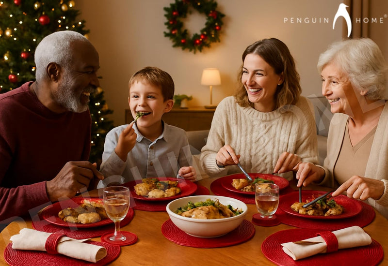 Reusable Cotton Napkins Set of 12