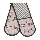 Double Oven Gloves 18x90cm