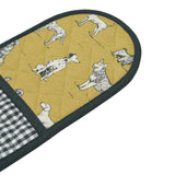 Double Oven Gloves 18x90cm