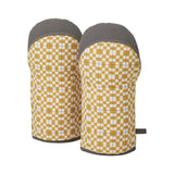 Set of 6 Kitchen Set - Tea Towels, Double Oven Gloves, Oven Gloves & Apron