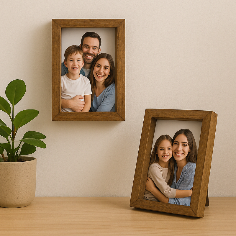 Front Border Mangowood Photo Frame
