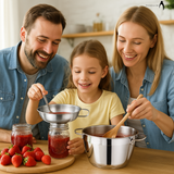 Stainless Steel Maslin Jam Pan - Induction safe