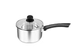 Stainless Steel Sauce Pan with Glass Lid
