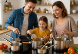 Stainless Steel Cookware Set - Induction Safe