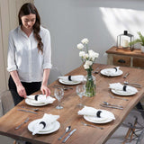 Penguin Home Napkin Rings Black