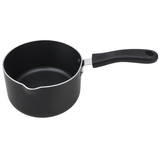 Penguin Home Stainless Steel Milk Pan with Pouring Lips, Induction Compatible Saucepan, Versatile Cooking Pot for Milk, Sauces & Heating, Dishwasher Safe