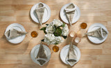 Penguin Home Reusable Cotton Napkin Beige Set of 6