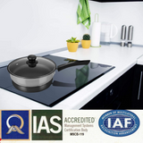 Stainless Steel Saute Pans with Glass Lid