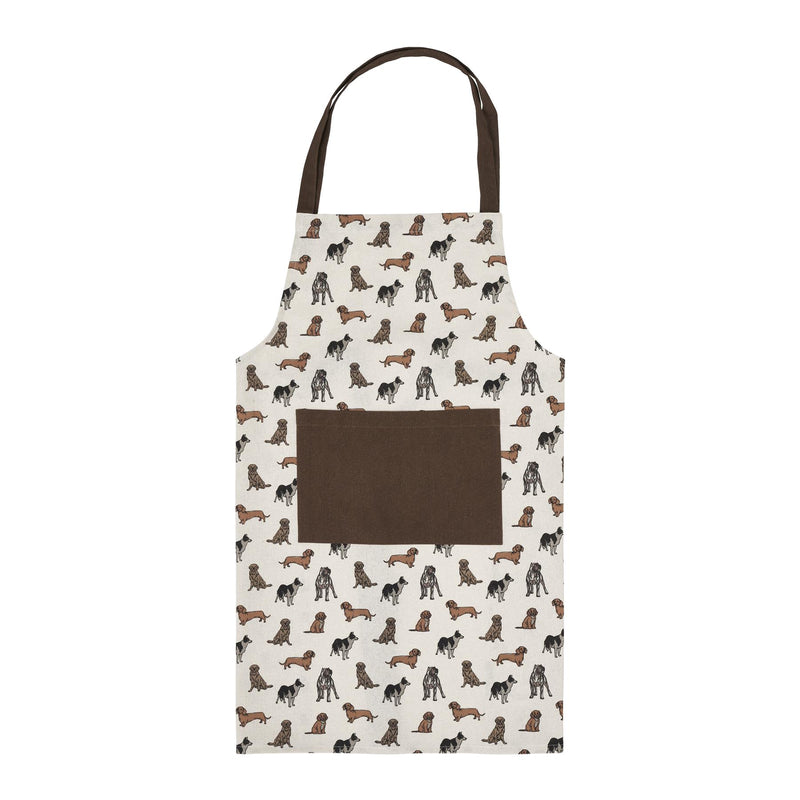 Set of 6 Kitchen Set - Tea Towels, Double Oven Gloves, Oven Gloves & Apron