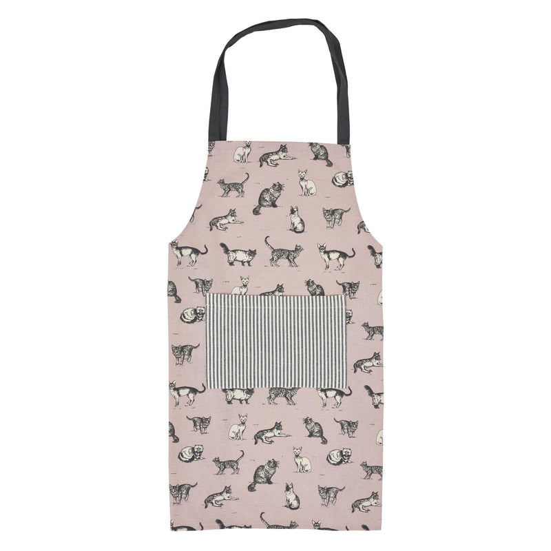 Set of 6 Kitchen Set - Tea Towels, Double Oven Gloves, Oven Gloves & Apron