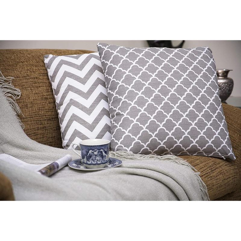 Set of 4 Double Sided Cushion Covers