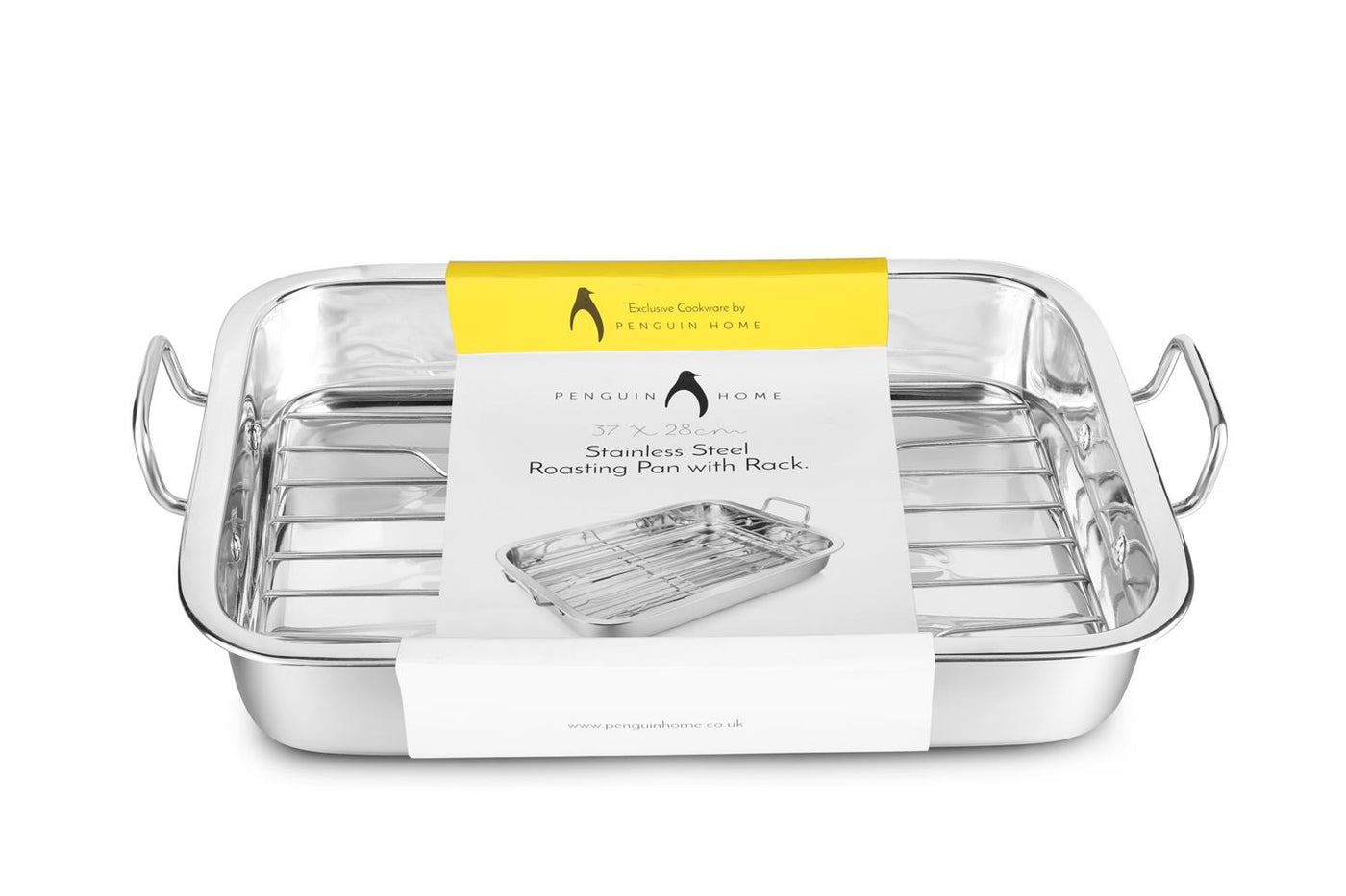 Buy Roasting Rack with Handles Stainless Steel Online Penguin Home
