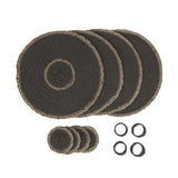 Placemats, Coasters & Napkin Rings - Handcrafted Jute & Polyester