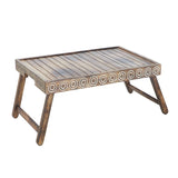 Breakfast Bed Tray - Foldable & Sturdy Mango Wood
