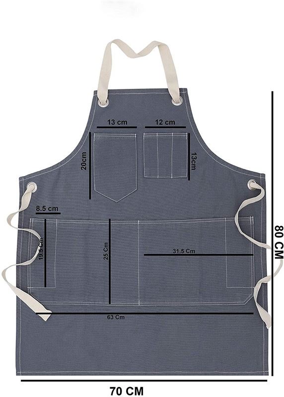 Denim-Küchenschürze - Stone Washed Cotton