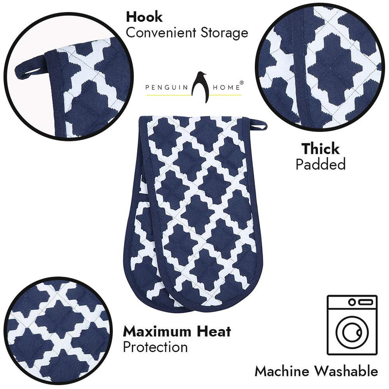 Oven Glove & Tea Towels Set