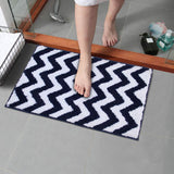 Reversible Bath Mat - Non Slip Microfibre Tufted