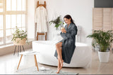 Frottee-Bademantel - Unisex