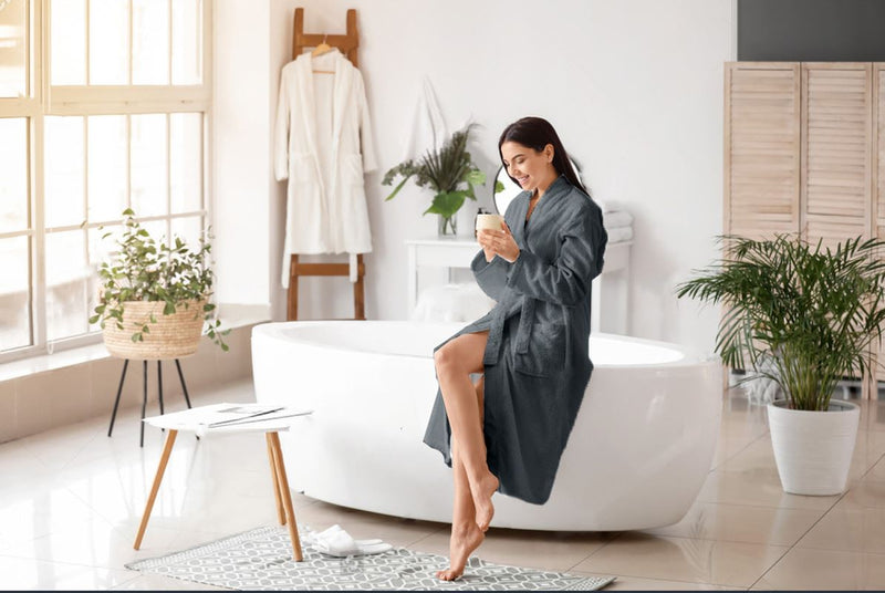 Frottee-Bademantel - Unisex