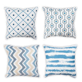 Pack of 4 Tessellated Double Sided Cushion Covers