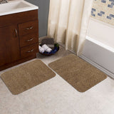 Set of 2 - Non Slip Microfiber Bath Mat - 40x60 cm - 2000 GSM