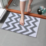 Reversible Bath Mat - Non Slip Microfibre Tufted