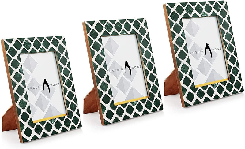 Photo Frame - Diamond Design Wooden