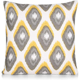 Pack of 4 Ikat Printed Double Sided Cushion Covers