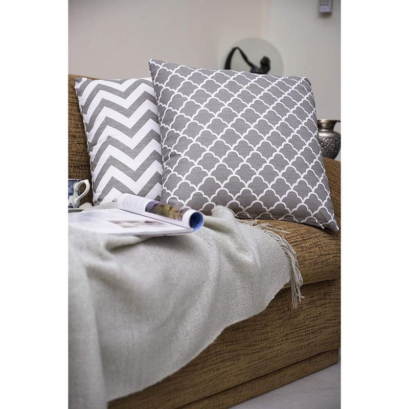 Set of 4 Double Sided Cushion Covers