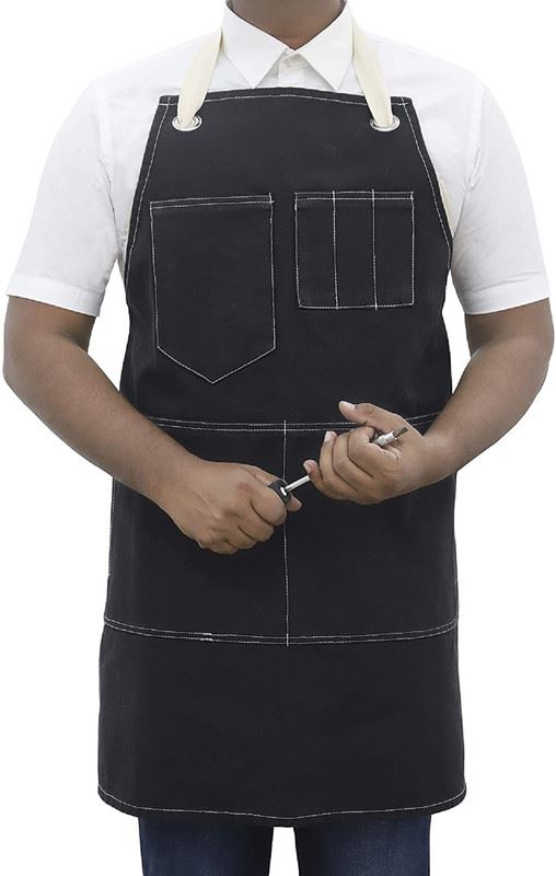 Denim-Küchenschürze - Stone Washed Cotton