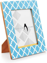 Fotorahmen - Criss-Cross-Design aus Holz