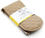 Oven Glove & Kitchen Tea Towels - Set of 3