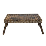 Breakfast Bed Tray - Foldable & Sturdy Mango Wood