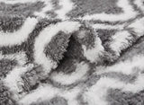 Bedruckte Sherpa-Decke – ultraweich, warm und flauschig