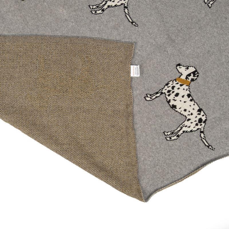 Pet Design Throw Blanket - Pure Cotton Knitted - Size - Twin