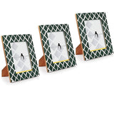 Fotorahmen - Criss-Cross-Design aus Holz