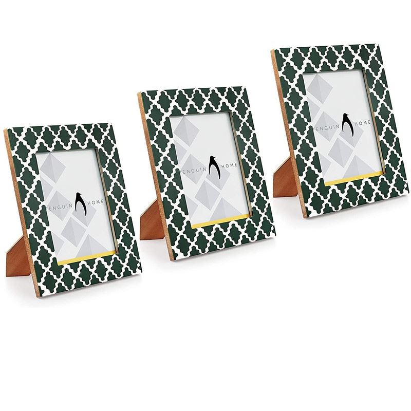 Photo Frame - Criss-Cross Design Wooden